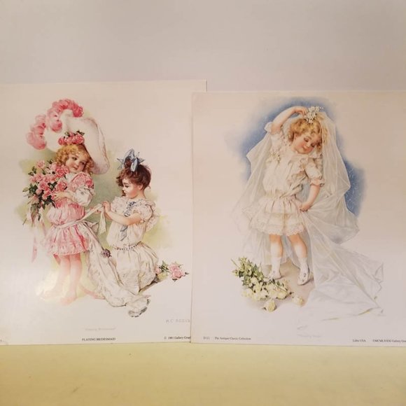 1981 Gallery Graphics Bride & Playing Bridesmaid Prints - Picture 2 of 10